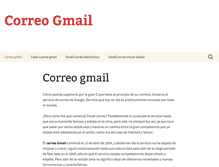 Tablet Screenshot of correogmail.net